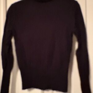 Chic Black Wool Blend Sweater